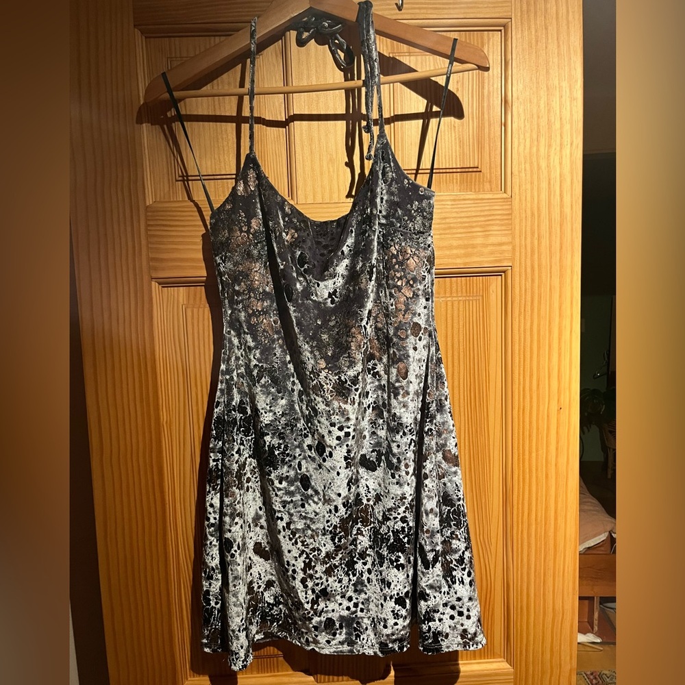 Free People Halter Mini Dress